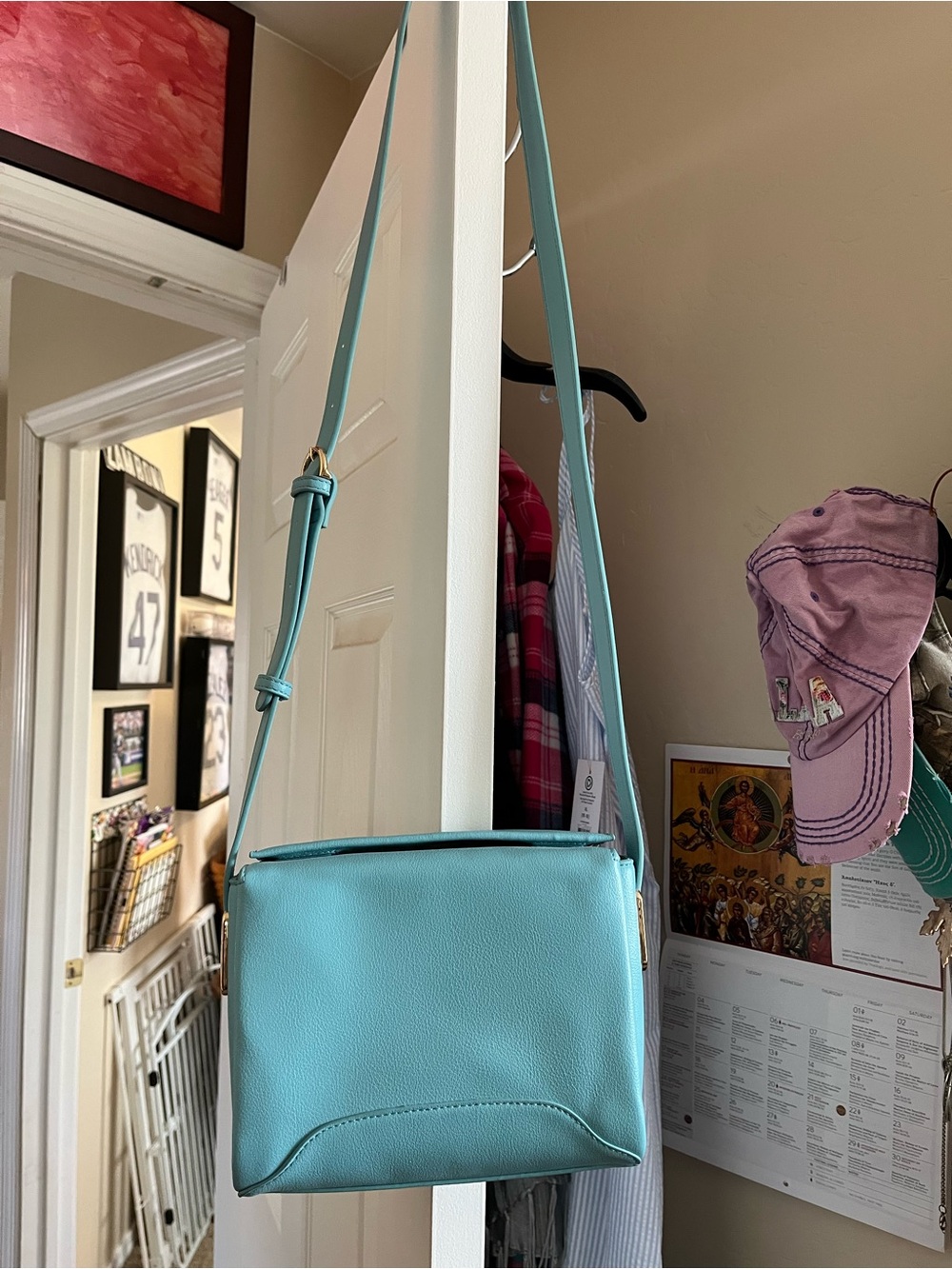Beautiful Light Blue Purse